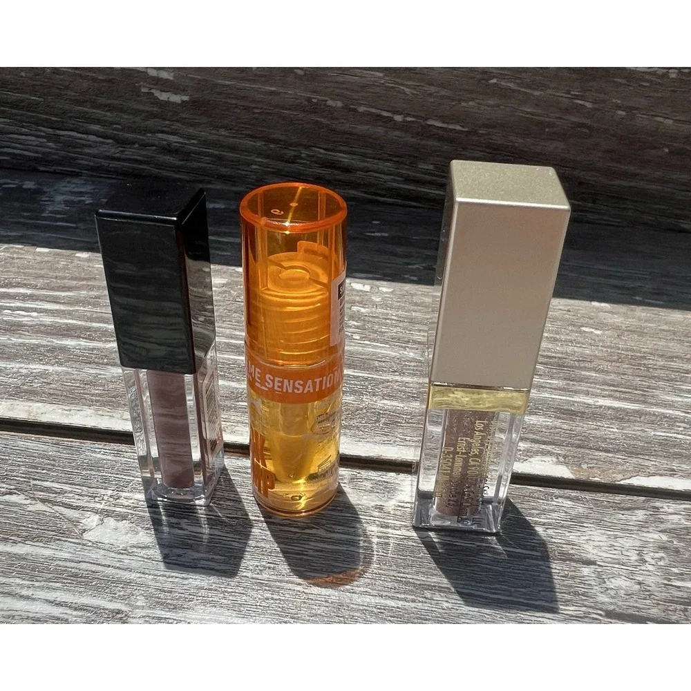 Stila Glitter Glow‎ Liquid Eyeshadow/NYX Duck Plump/ Smashbox Lipstick Mini Size